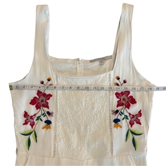 Guess Boho Festival Embroidered Apron Romper Woman’s Size 10 NWT - Picture 8 of 11
